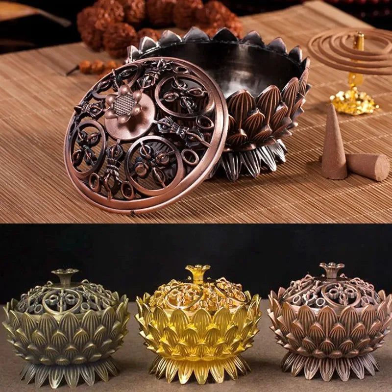 Burner di incenso retrò Dragon Holder Burner Incenso Mini Sandalwood Censer Home Office Decoration Decoration Craft Craft