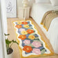 INS Floral Fluffy Soft Bedroom Carpet Cute Children's Bedside Rug Kids Room Non-Slip Baby Playmats Long Living Room Mats