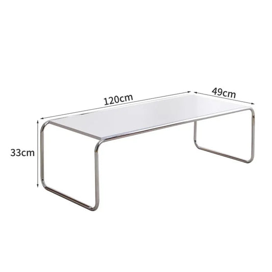 Stainless Steel Simplicity Coffee Table Modern Design Metal Unique Coffee Table Advanced Sense Nordic Mesa Centro Home Furniture