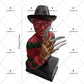 Série de filmes de terror Figure Resin Craft estátua Acessórios de estátua de comprimidos Todos os santos Decoração de casa ornamentos americanos retro