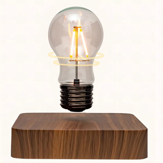 Magnetic Levitation Lamp Creativity Floating Glass LED Bulb Home Office Desk Decoration Birthday Gift Table Novelty Night Light