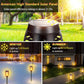 12LED Solar Flame Light Outdoor, impermeável 12Leds Toches Lâmpada de paisagem para pátio ao ar livre jardim, decorações de Halloween