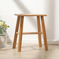 Bamboo Children Tabouret de pêche en bois massif banc carré Multi-fonction Piltor de douche pliable