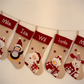 Merry Christmas Stockings Custom Name Children's Gift Candy Bag Personalized Embroidered Name Happy New Year Gift Santa Socks