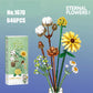Mini blocos de construção de bonsai Flores Bouquet de planta Diy Planta 3D Ornamentos para crianças brinquedos educacionais para namorada Presentes