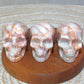 Natural CrystalsPorkstone Skull Carving Healing High Quality Home Decorations Room Decor Jewelry Ore Gift