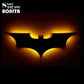 Super legal 3D LED Night Light Bat Animal Bedside Gaming Room Bar Lâmpada de parede Lâmpada de super -herói atmosfera de parede Luz de parede USB