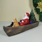 Boating Santa Claus Statue Decorative Figurines Interior Home Living Room Desktop Accessorie Decoration Collection Object