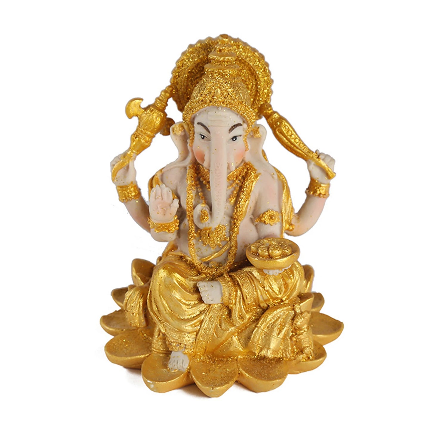 Estatueta decorativa, estátua de Deus, escultura hindu de fengshui de deus