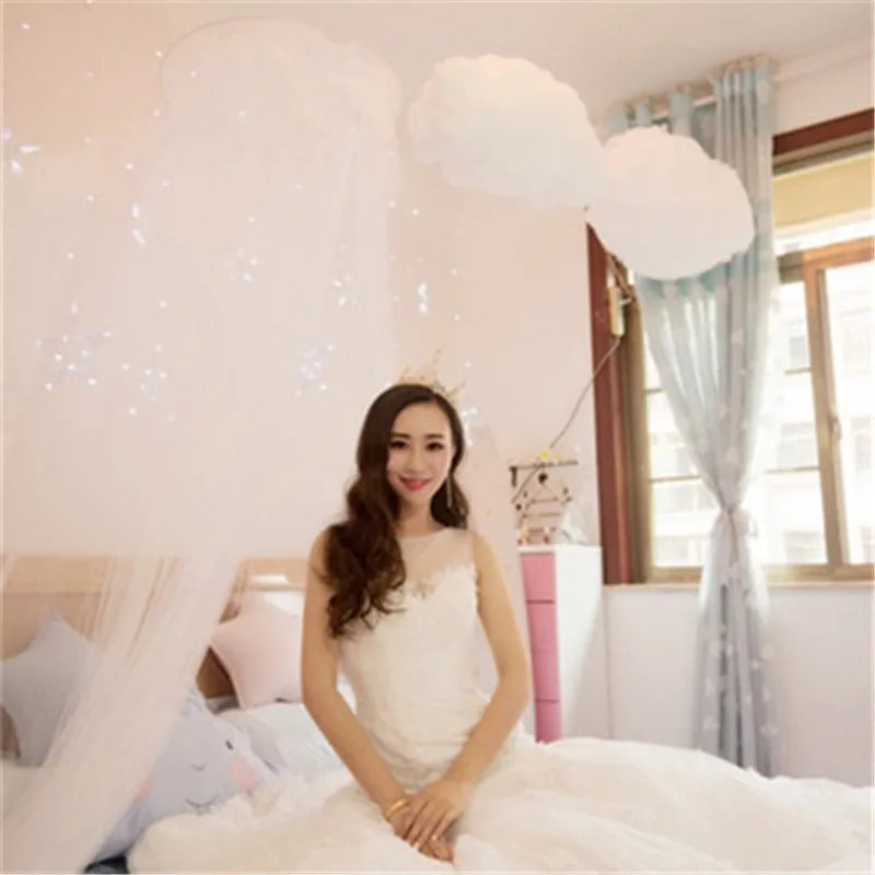 Large Artificial Cotton Clouds Kids Ceiling Interior Cloud Decor Room DIY Wedding Rainbow Birthday Party Decoration Living Room