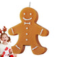 Gingerbread Man Candle Scented Decorative Biscuit Man Holiday Candle Christmas Candles For Home Scented Gingerbread Christmas