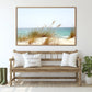 Strand natuur landschap foto canvas print muur kunst poster zon zee planten ontspannen foto voor woonkamer huis huisdecor cuadros