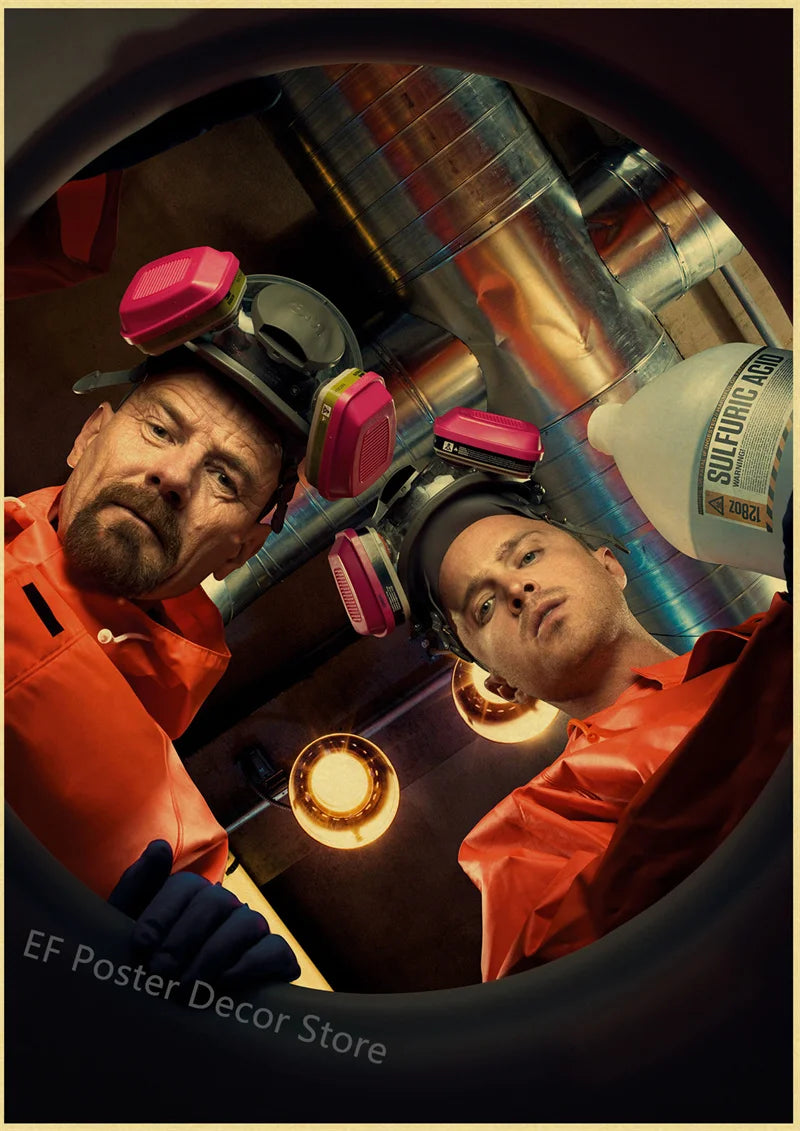 Acquista tre Ottieni quattro stampe estetiche di Break TV Breaking Breaking Bad Poster