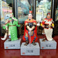 Romance créative des trois royaumes Historical Figure Statue Home Living Room Office Decoration