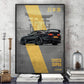 MODERNA WALL ART HONDA S2000 JDM MAZDA RX-7 Poster stampabile, auto, Nissan 200sx S13, Poster per casa Toyota Supra Canvas