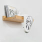 Hilife New Surrealist Salvador Dali Stil Uhren kreative Heimdekoration Surreal verzerrtes Wanduhr Geschenk Schmelzende Uhr