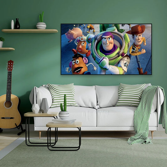 Cartoon Movie Toy Story 3 Poster Disney Cartoon Movie Wandkunst Print Leinwand Gemälde Wandkunst Kinder Zimmerbilder Schlafzimmer Dekoration