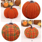 Autumn Knitted Pumpkin Ornament Cloth Pumpkin Home Craft Halloween Party Thanksgiving Day Party Decoration Pumpkin Photo Props