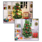 Mini 1/12 Furniture Accessories Christmas Microscene Cedar Decorated Christmas Tree Realistic Doll House Delicate Room Ornaments