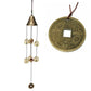 Metal Copper Wind Chime Chime Pingente Decoração de Decoração LELO DO BELH