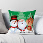 Moda Merry Christmas Santa Claus Pillow Case Santa Kids Cushion Cover 3D Printed Home Decor Boy Girl Sofa Car Pillowcase