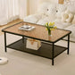 Design Storage Small Coffee Table Square Aesthetic Minimalist Glass Coffee Table Side Apartamento Mesa Auxiliar Salon Furniture