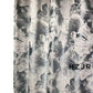 Mode grijs ginkgo blad precisie luxe gordijnen voor woonkamer slaapkamer dineren jacquard raam decor blackout witte tule