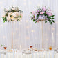 Crystal Wedding Road Lead Acrylic Centerpiece for Event Party Decoration, Aisle Pillars, Walkway Stand, 6Pcs, 110cm