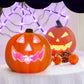 Halloween Pumpkin Lantern Skull Pumpkin Lantern Suitable For Desktop Bookshelf Cloak Family Party Night Light Led Decoration