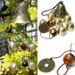 Metal Copper Wind Chime Chime Pingente Decoração de Decoração LELO DO BELH