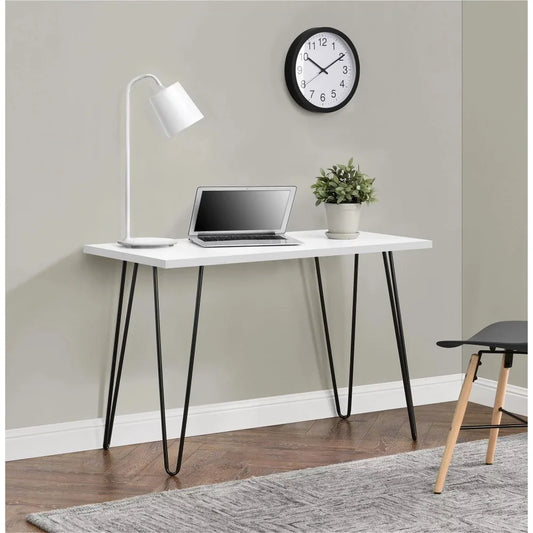 White Table Computer Desks Retro Computer Desk Furniture Office Accessories for Desk Pliante Reading Gaming Room Study Laptop