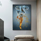 Statue astratta moderna Wall art 3d Vision tela dipinto di surrealismo nordico poster art sculture stampati per decorazioni per la casa