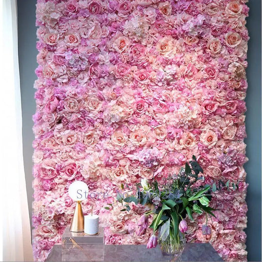 Silk Rose Flower Wall Home Decor