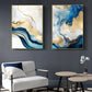 Modern abstrato abstrato dourado dourado marmore de parede de parede pôsteres de telas pinturas de impressão de imagens de quarto quarto decoração de interior caseira