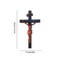 20 cm/30 cm Resin Gesù Cross Statue Crocifisso Crocifisso Cross Decorazione per la casa Decorazione Chiesa Decorazione da parete per feste