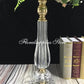 Tall Acrylic Flower Stand Crystal Centerpiece for Wedding Clear Floral Vase Candle Holder Marriage Display Decor