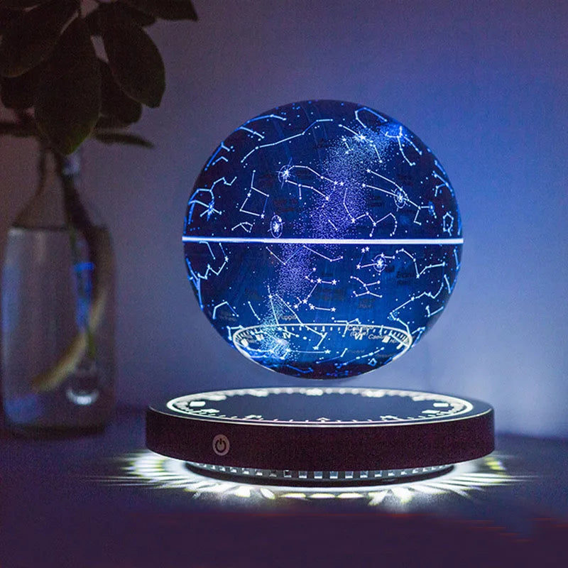 Maglev Lamp Magnetic Levitation Moon Ball Floating Globe LED Globe Antigravity Magic Ball Night Lights Desk Decor Ornament