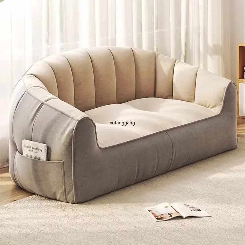 Lazy Sofa Bedroom Room, Tatami Small Apartment, Balcony Small Sofa Bean Bag  Sofa Set Living Room Furniture  Lounge Chair