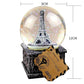 Globe Snow Musicalcrystalbox Tower Eiffel Christmas Snowflake Paris Water Led Vintage Birthday Lights Singing Lantern