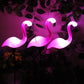 Solar Flamingo Light Outdoor Courtyard Decoration Light Water impermeável jardim LED PATIOWWAY LEZ