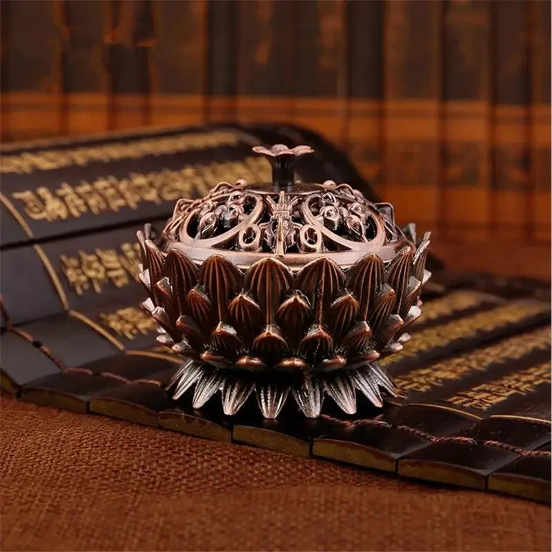 Burner di incenso retrò Dragon Holder Burner Incenso Mini Sandalwood Censer Home Office Decoration Decoration Craft Craft