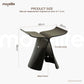 Creative Living Room Shoe Changing Stool Japanese Butterfly Stools Ottomans Low Tea Table Designer Nordic Decor Chair Furniture