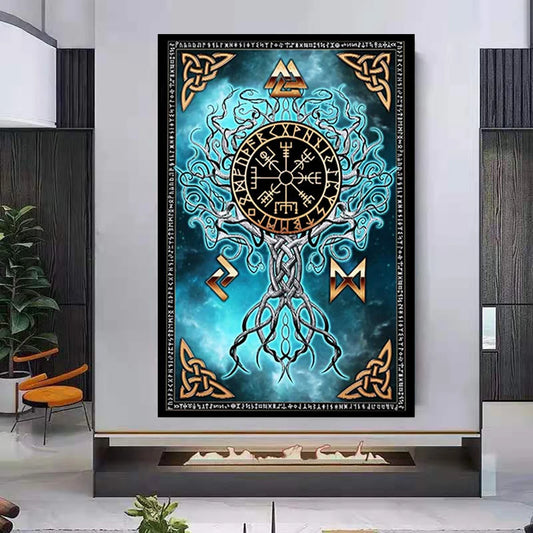 Tree Of Life Canvas Painting Posters and prints Abstract Wall Art Pictures for Living Room Home Decoration Cuadros Murals