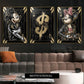 Bad Mickey und Minnie Funny Poster Tattoo Maus Canvas Art Mafia Banden Tier Wanddekoration Drucke Gemälde für Wohnzimmer