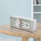 Digitaler Wecker mit Dimmertemperaturfunktion für Schlafzimmer Büroweg Batterie und USB -LED -LED -Spiegel Wecker