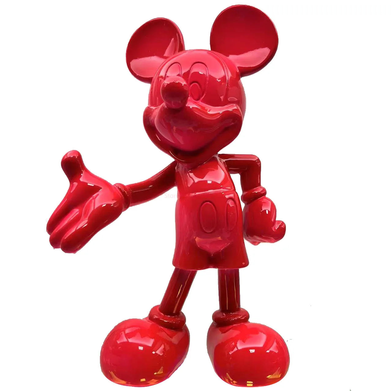 Disney Mickey Mouse Anime Action Figures Cartoon Bienvenue Modèle Mickey Resin Modèle Statedoll Home Salon Ornements décoratifs