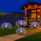 LED Solar Power Lights Firework Garden Decoration Fairy Lights Waterproof Outdoor Dandelion Lawn Lamp For Patio Path