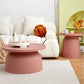 Low Clear Nordic Coffee Table Modern Round Aesthetic Plastic Small Mobile Coffee Table Living Room Mesa Furniture For Home