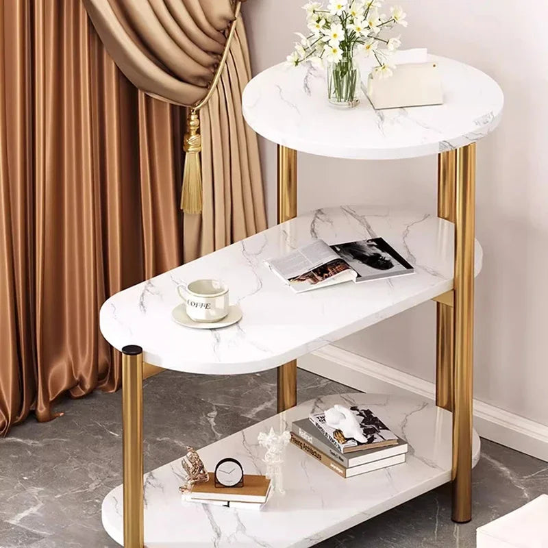 Luxury Coffee Small Table Mobile Bedroom Center Tea Table Sofa Floor Hallway Couch Tavolino Da Salotto Nordic Furniture