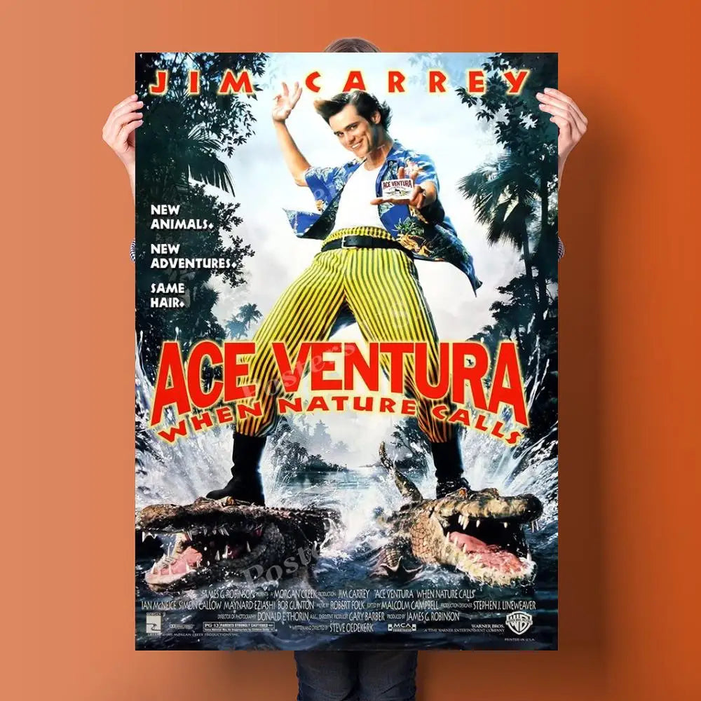 Ace Ventura Melie Movie Show de televisión Anime Canvas Art Art and Wall Art Picture Impresión de decoración de dormitorio familiar moderno